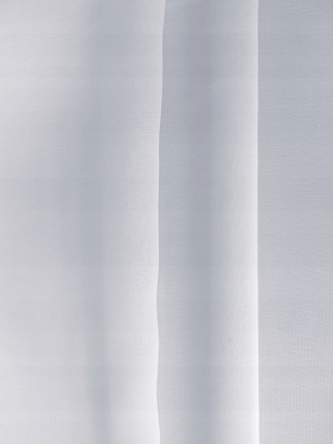 šifon bílý hladký tkanina 10m záclony dekorace