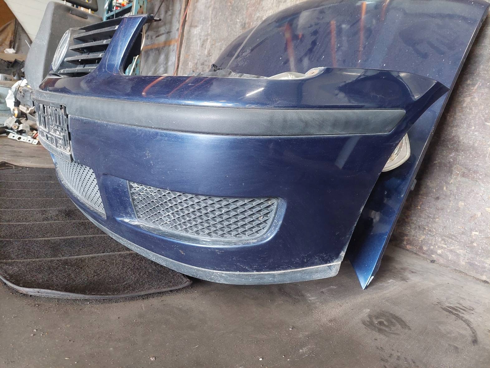 complete front bonnet bumper light fender VW POLO III LIFT LB5N