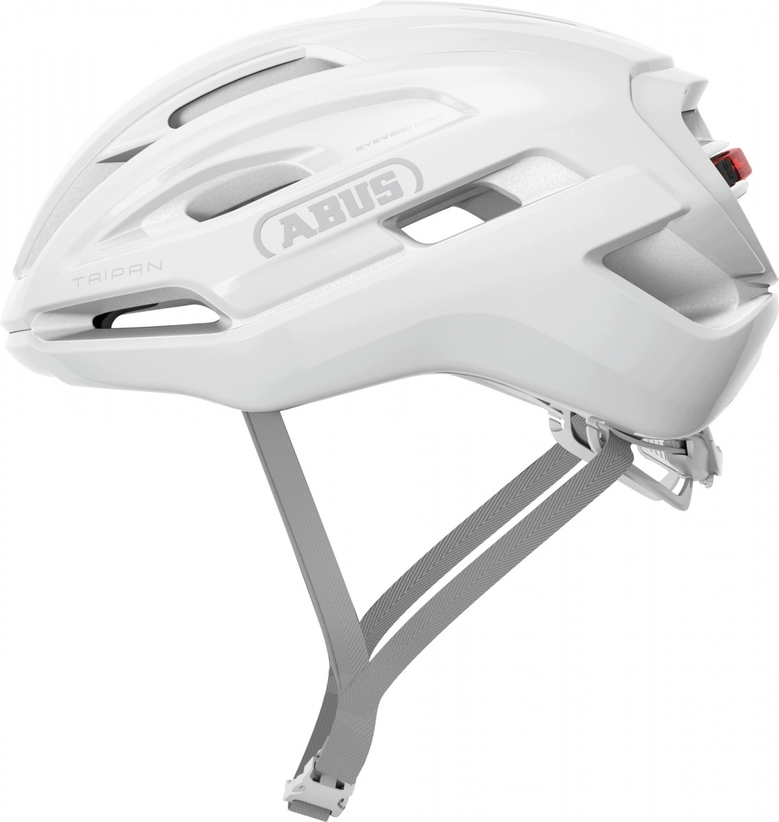 Cyklistická přilba Abus Taipan Led S 51-55 cm bílá