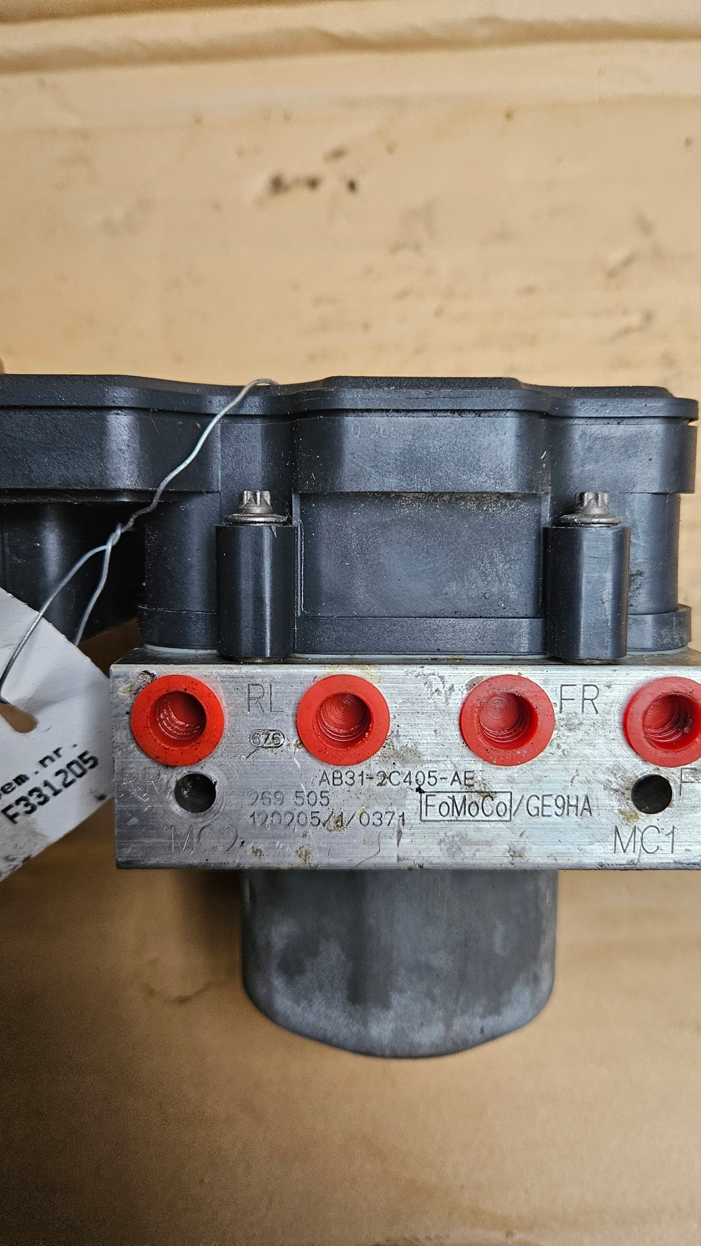 насос ABS AB31-2C405-AE FORD RANGER Номер 400006