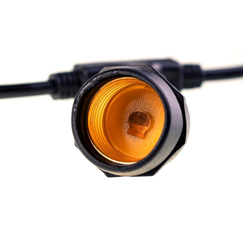 Girlanda ogrodowa 5m + 5szt żarówka 6W A60 2300K Cechy dodatkowe wodoodporność