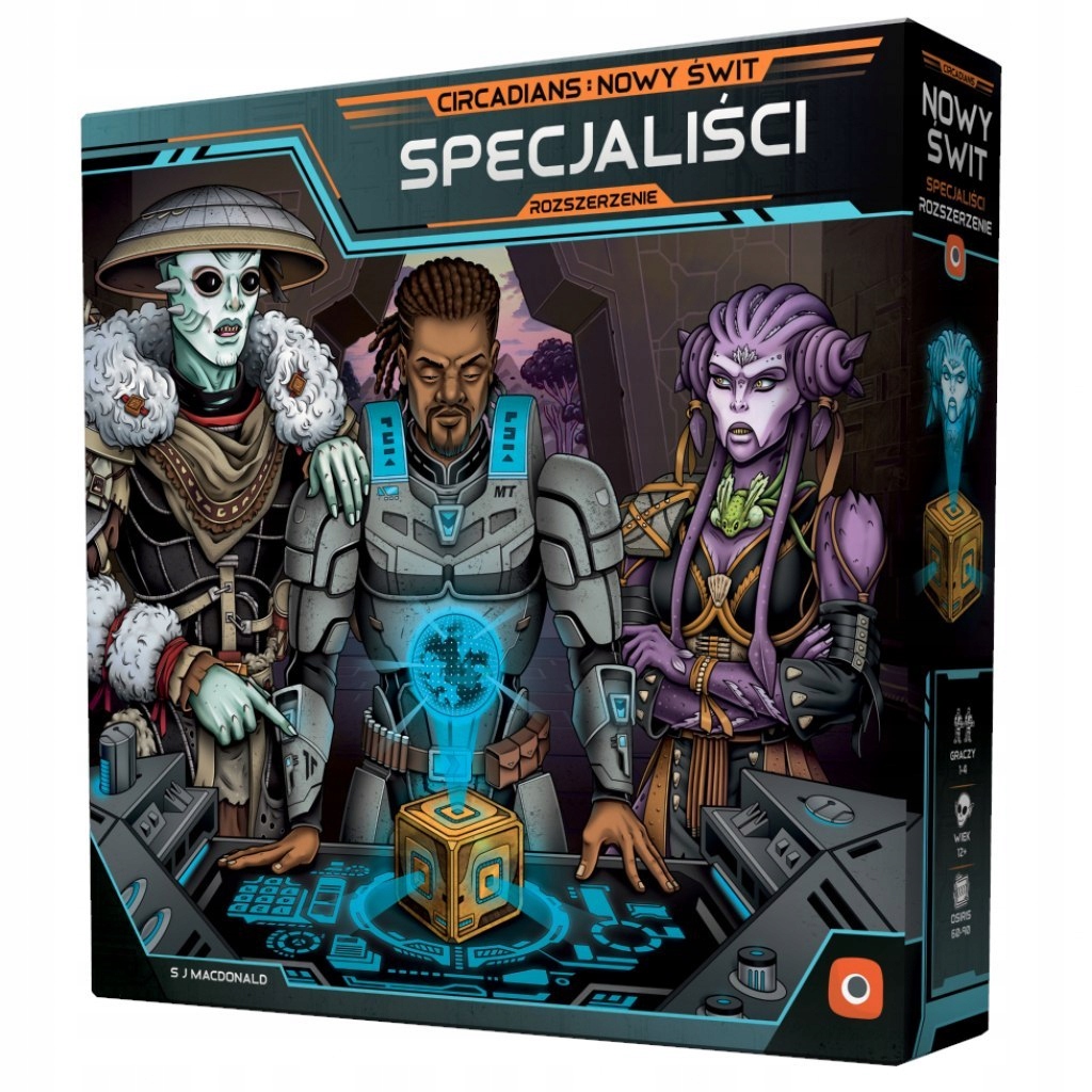 Gra Circadians: Nowy Świt Specjaliści dodatek Portal Games