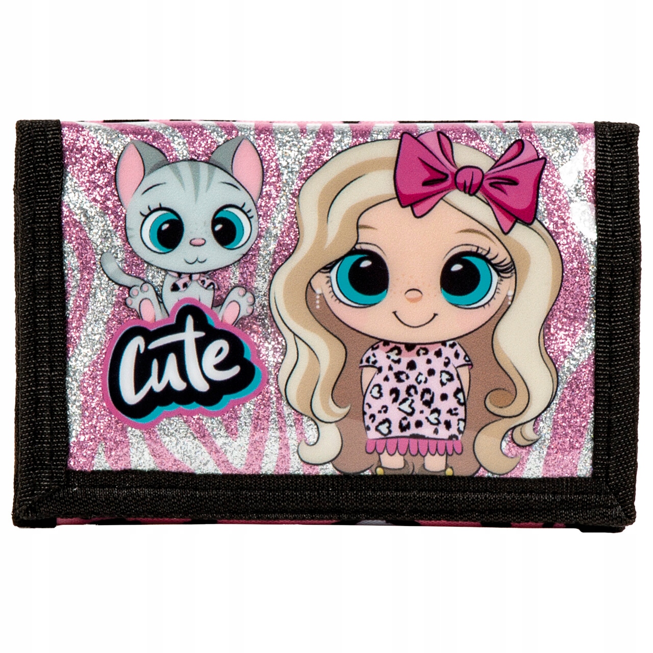 PORTFEL NA RZEP BEST FRIENDS KOTEK DLA DZIEWCZYNKI