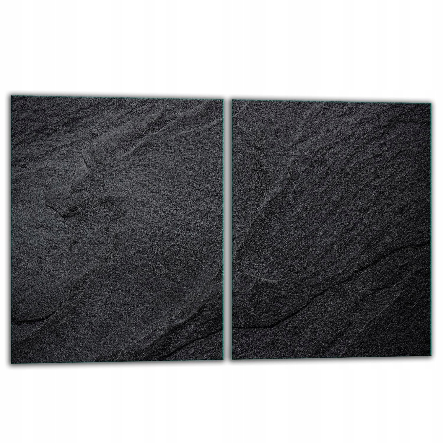 Skleněná Krájecí Deska 2x 40x52 Granit Kuchyně Tvrzené Sklo 7v1