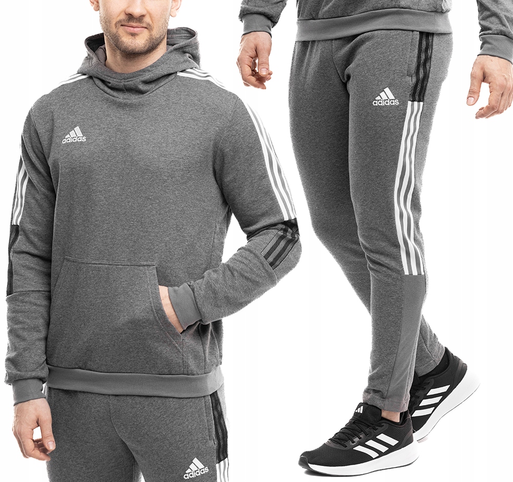 Adidas pánský komplet Tiro 21 s kapucí vel.S