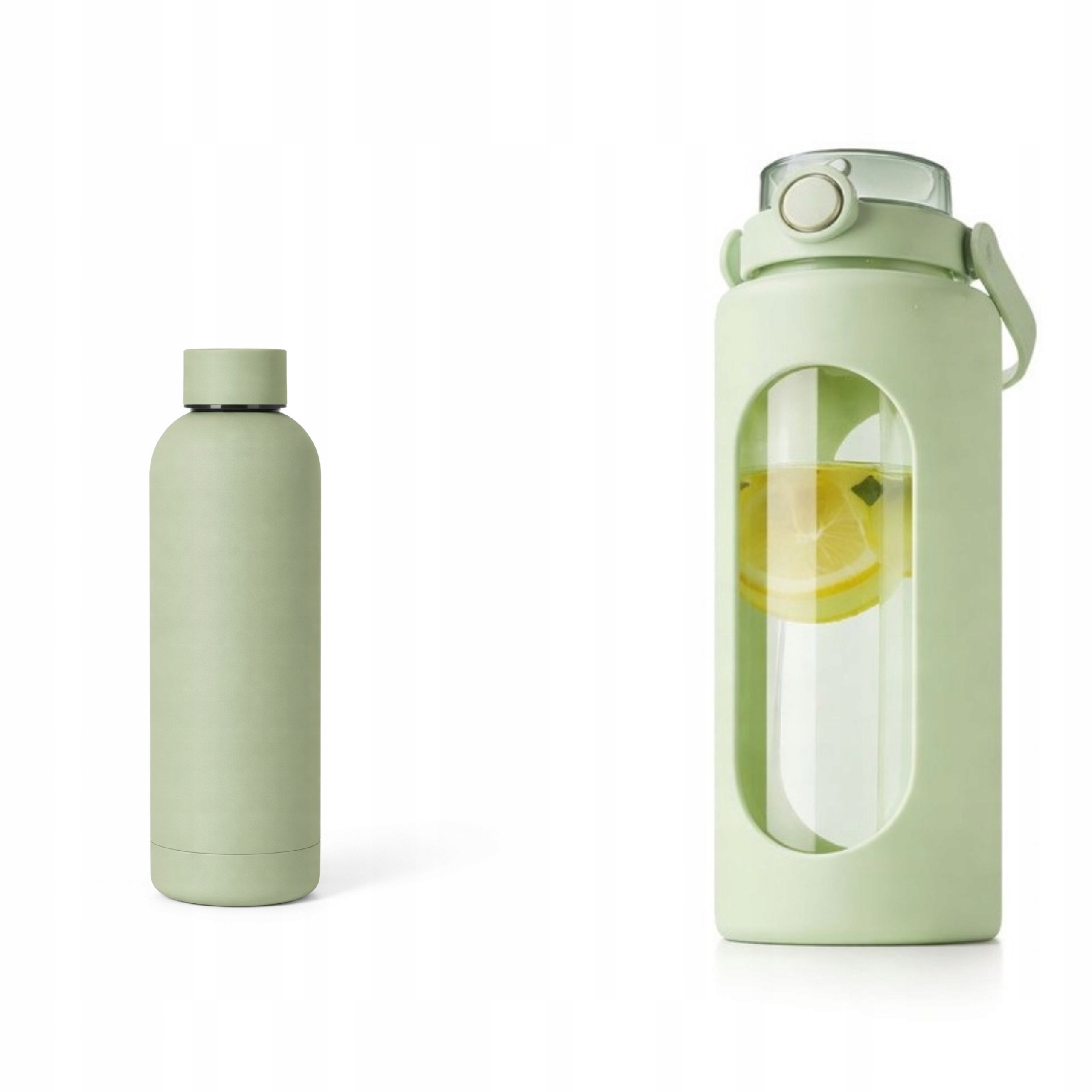 Set Na Posilovnu Termoláhev ocelová 500 ml Lahev Na Pití Skleněná 1800 ml