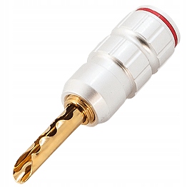 

Wtyk Bananowy Pozłacany Kacsa Audio BP-026G Złoto