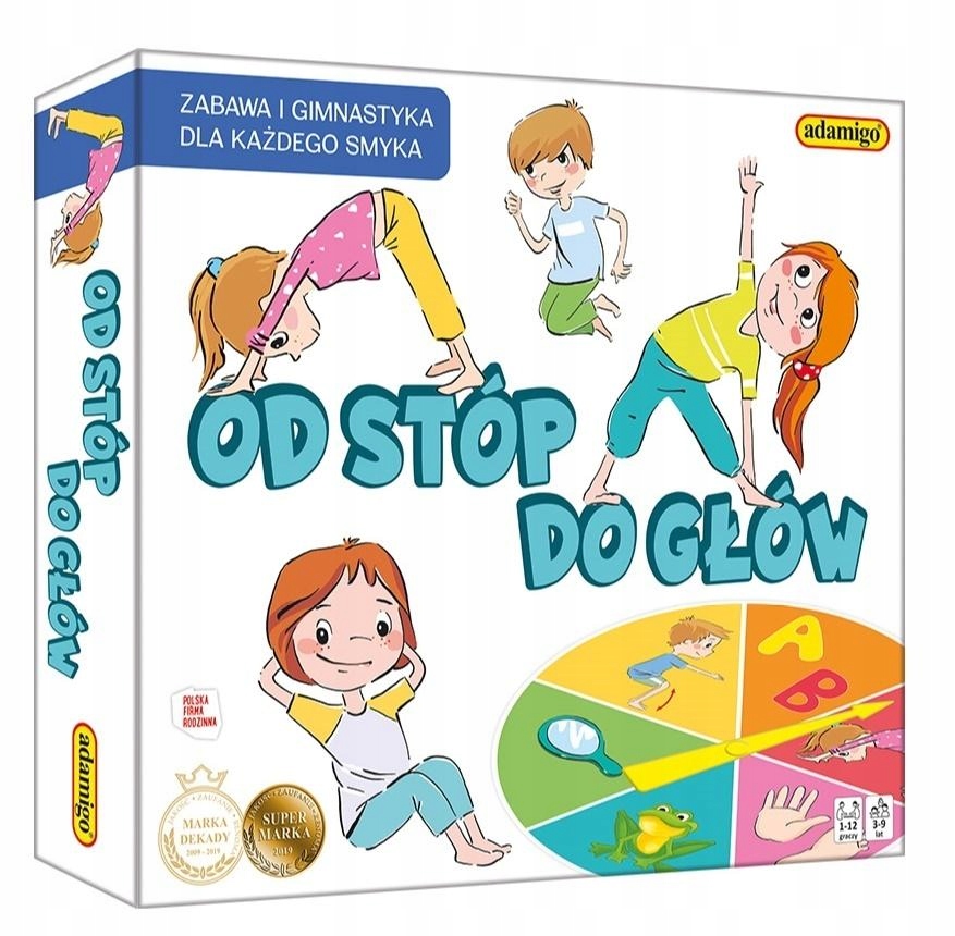 Od Stóp Do Głów Rodzinna Gra Planszowa