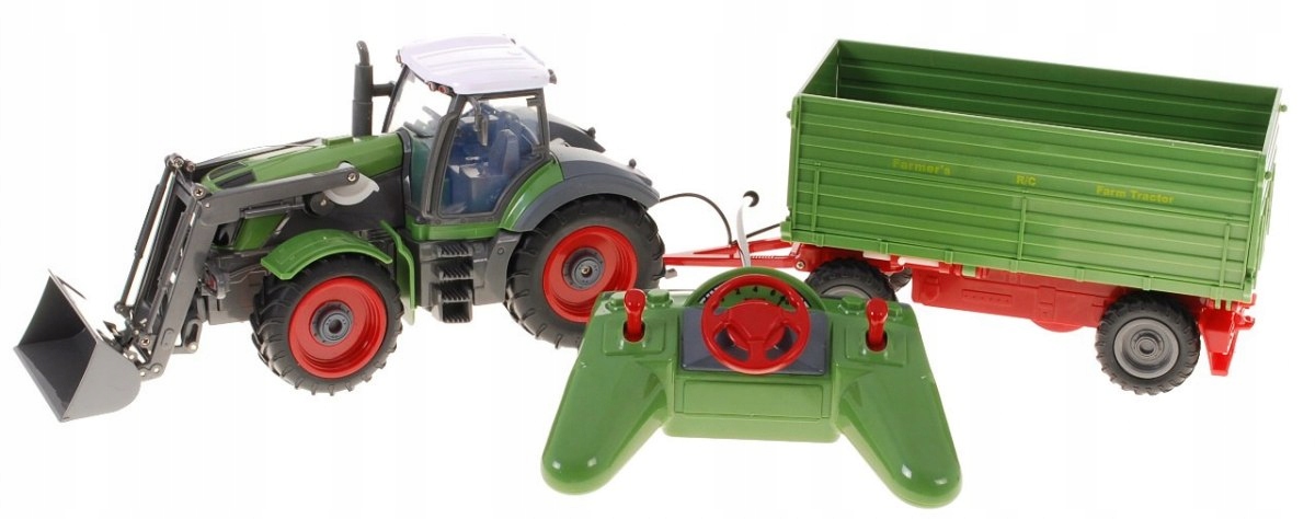 Traktor Zdalnie Sterowany Z przyczepą R/C na Pilot