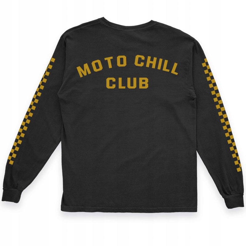 KOSZULKA BROGER MOTO CHILL CLUB BLACK XXL Rozmiar XXL