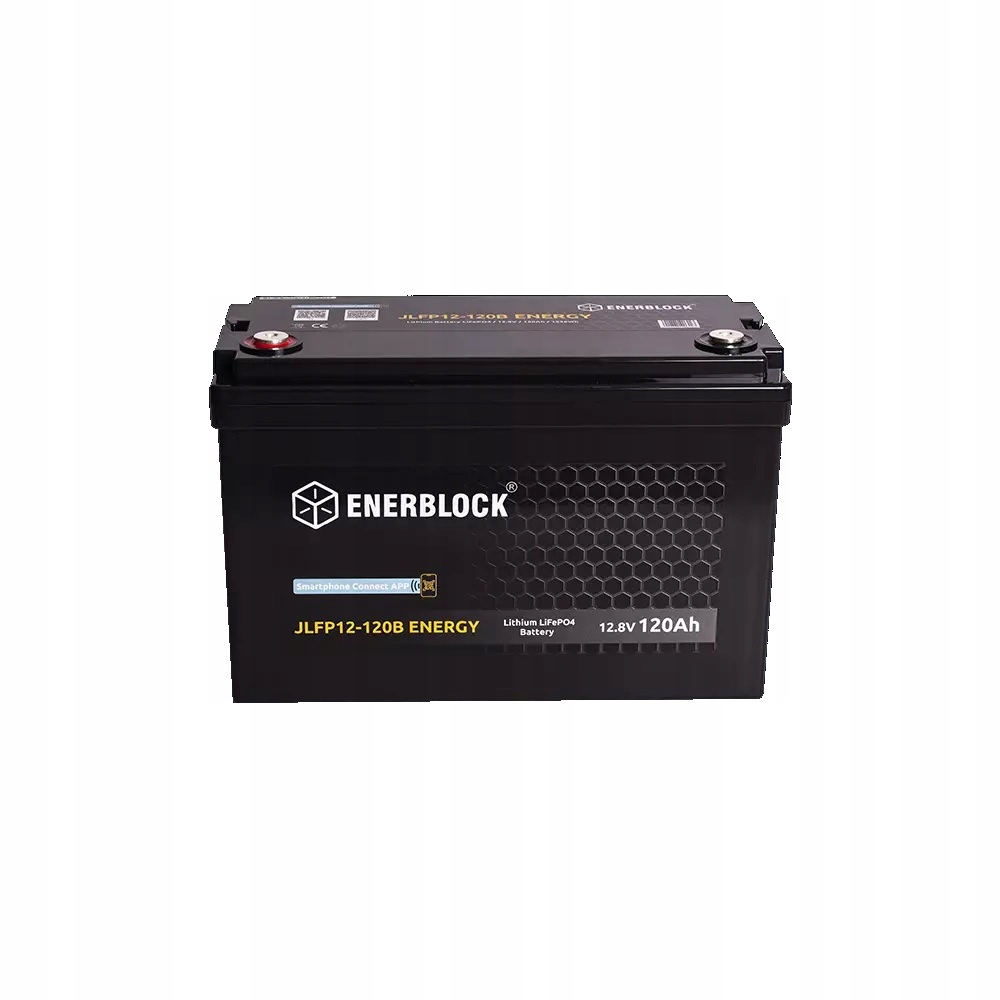 Akumulátor LiFePO4 Lithium 12,8V 120AH Energy Enerblock 330x170x220 mm