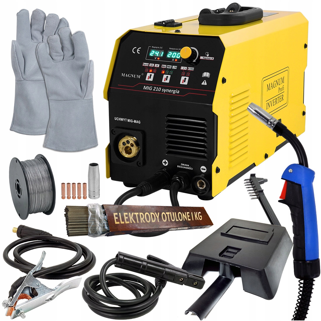 Spawarka MIGOMAT Magnum MIG 210 MMA MAG TIG 200A