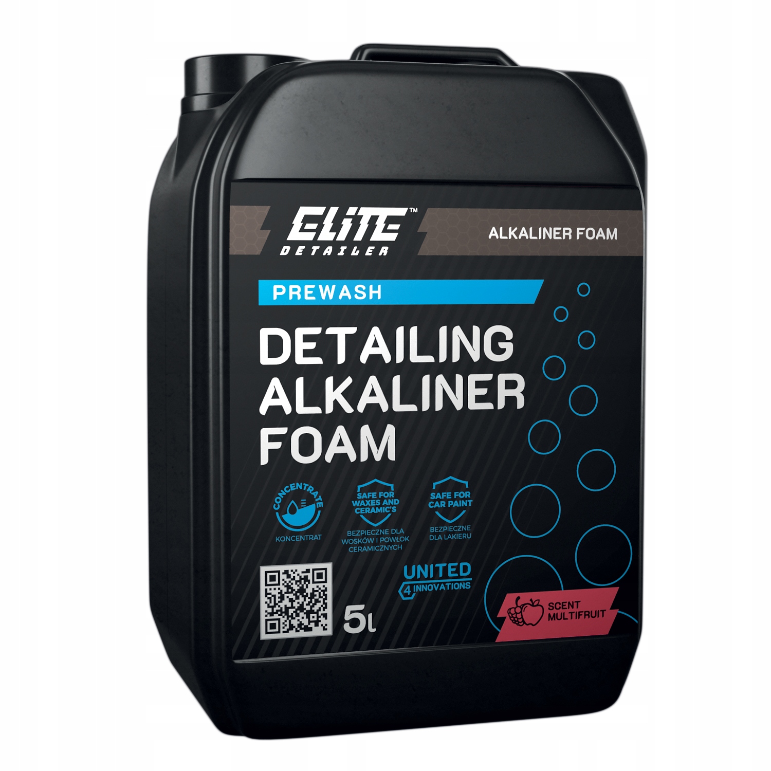 Elite Detailer Detailing ALKALINER FOAM 5L PIANA