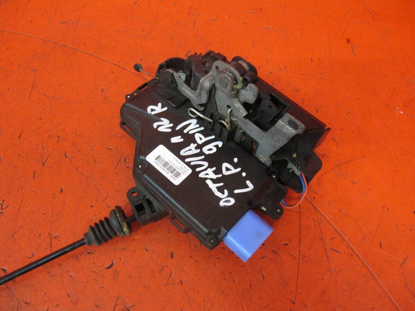 SKODA OCTAVIA 1Z 2 II lock door left front front 9 PIN 3D1837015AP EU