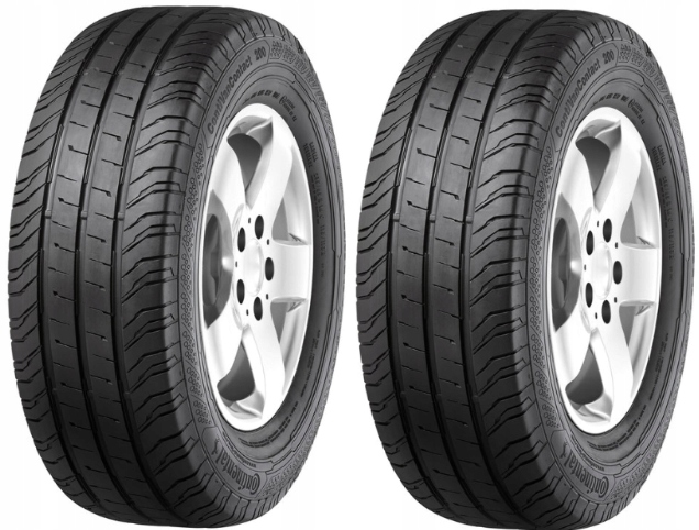 2x 195/65R15 CONTINENTAL ContiVanContact 200 95T NOWE LATO