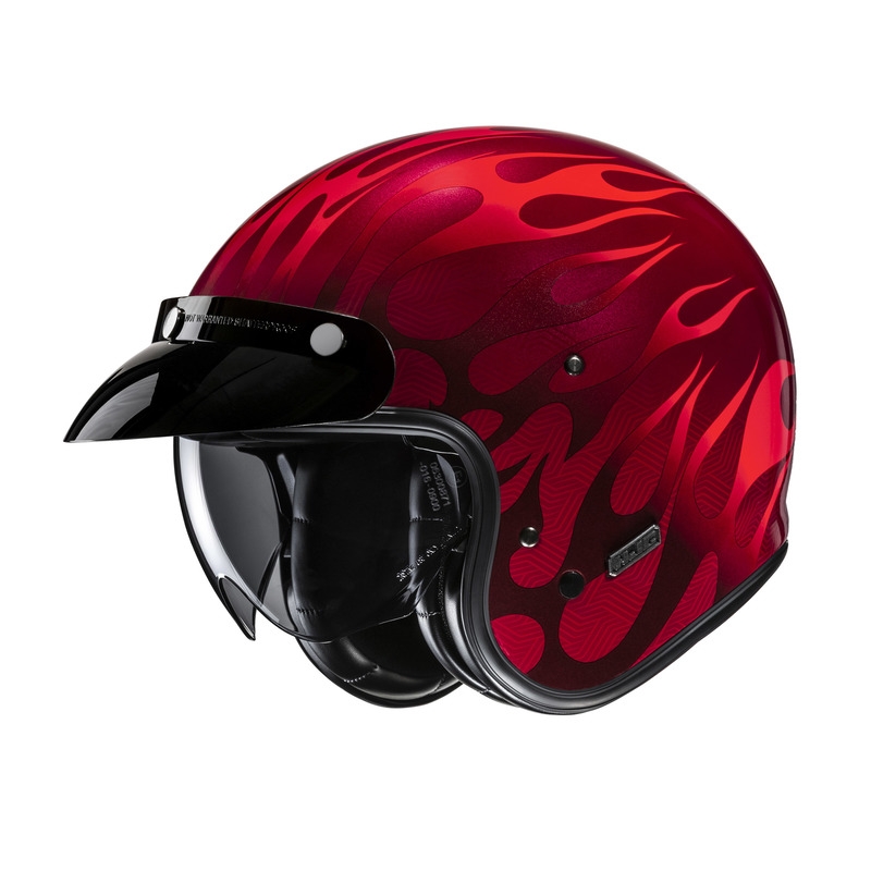 Motocyklová Prilba Hjc V31 Firo Red (M)