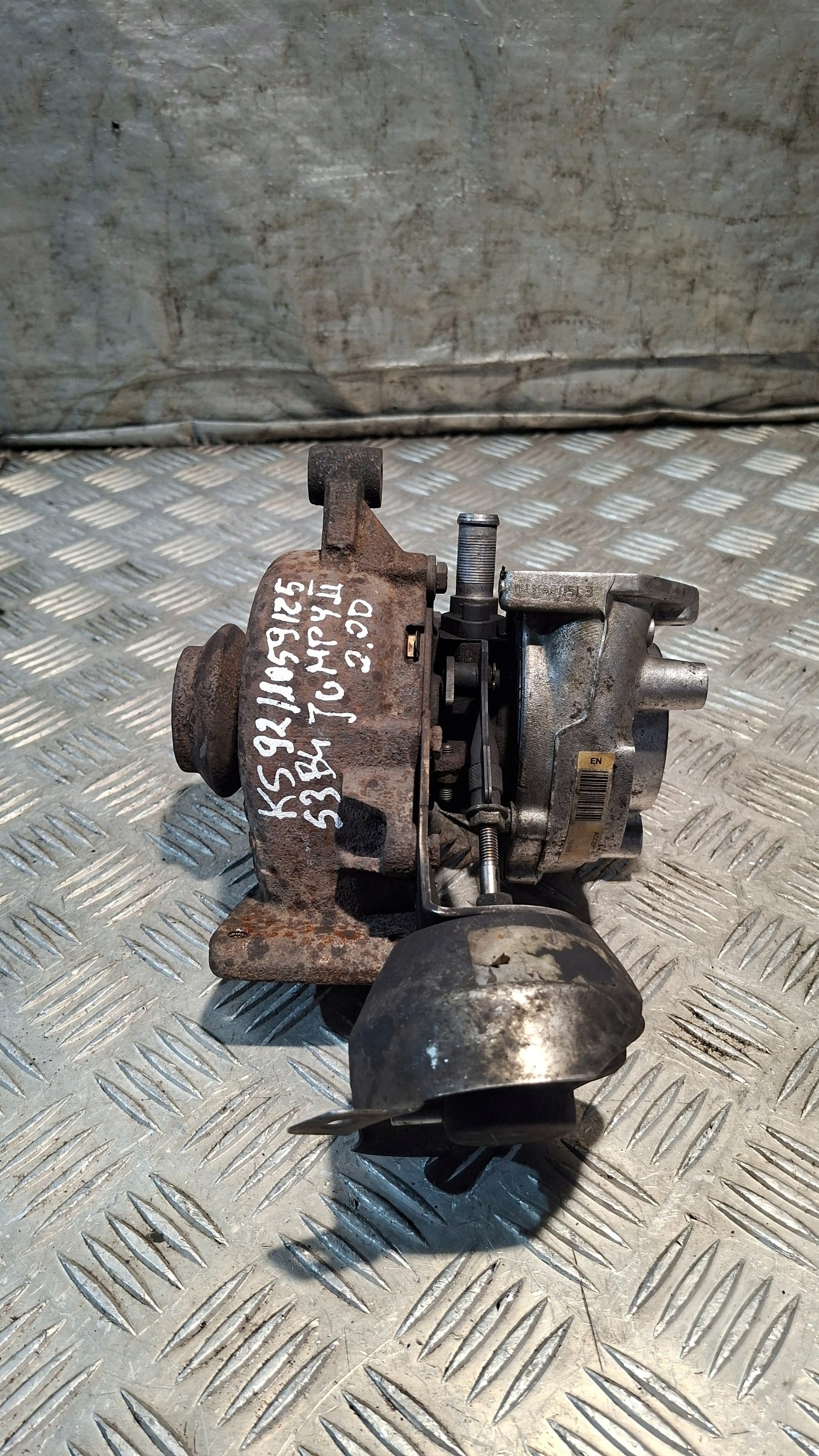 turbo CITROEN JUMPY II 2.0HDI