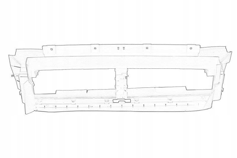 Kierownica powietrza (część dolna, plastik) OE FORD 1718085