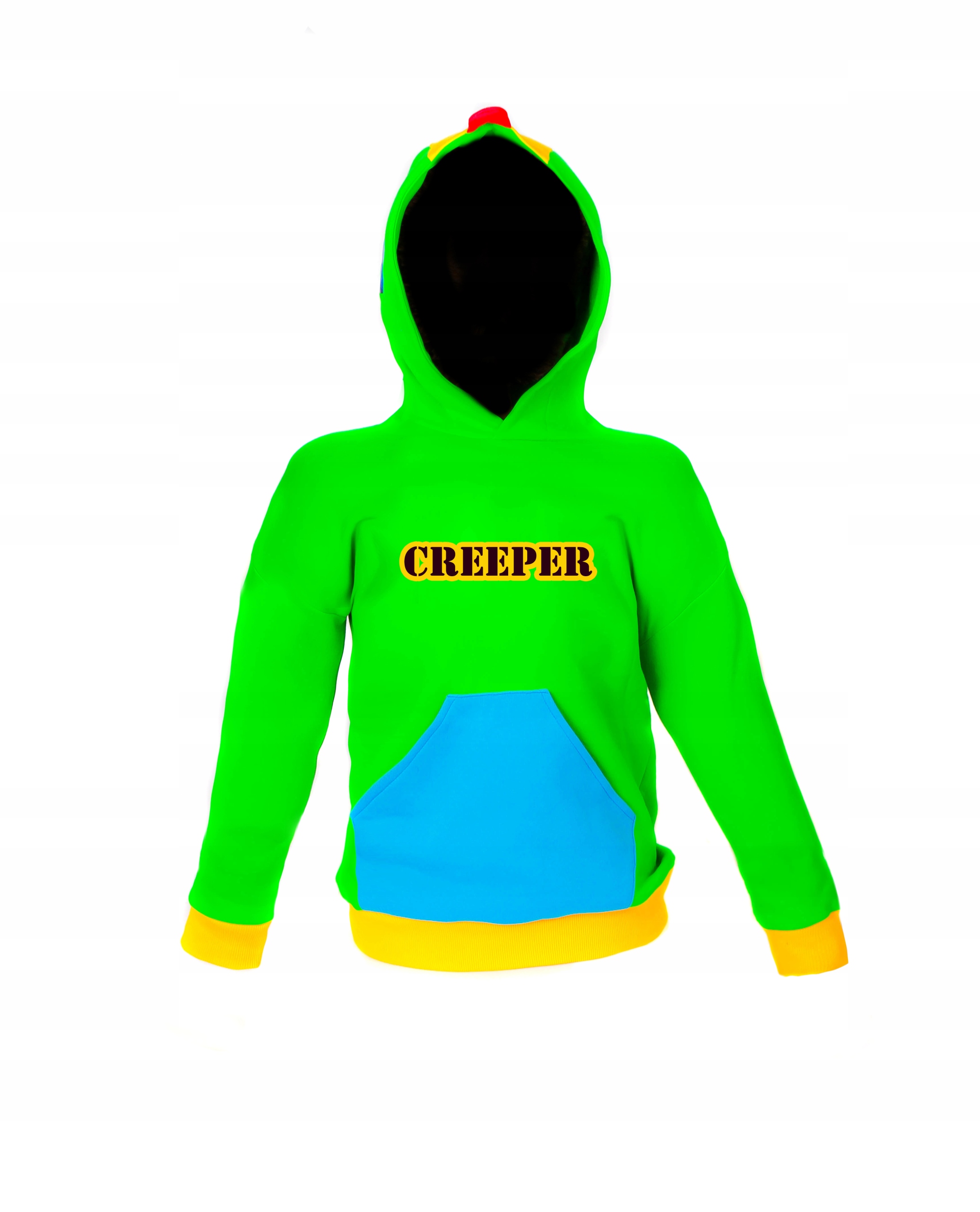 bluza dziecieca chlopieca Creeper postac jakosc zielona 134