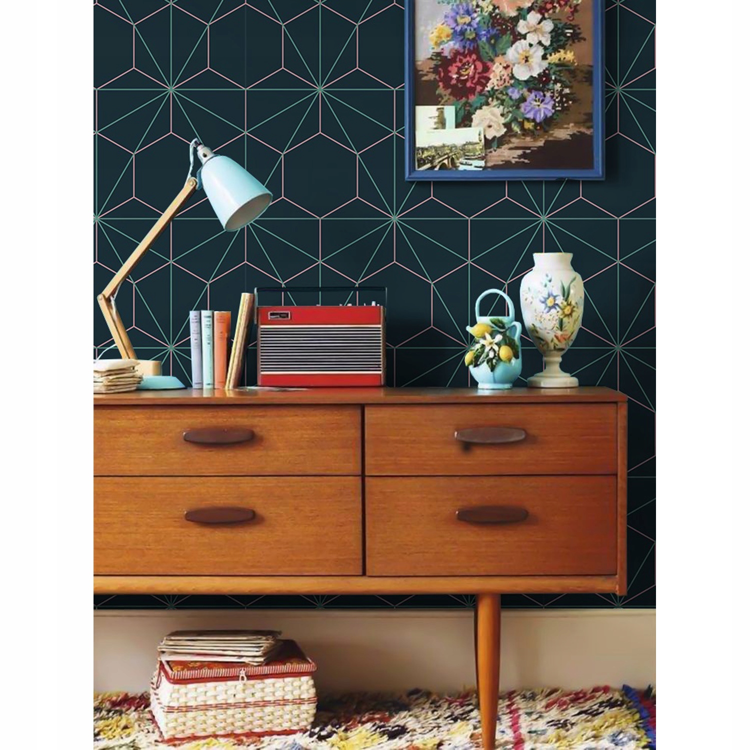 

Fototapeta flizelina Sześciokąt i trójkąt 254x184