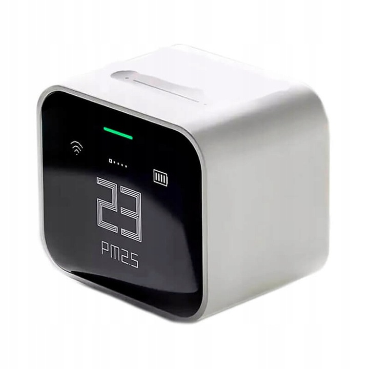 Snímač kouře Qingping Air Monitor Lite pro připojení k Bluetooth