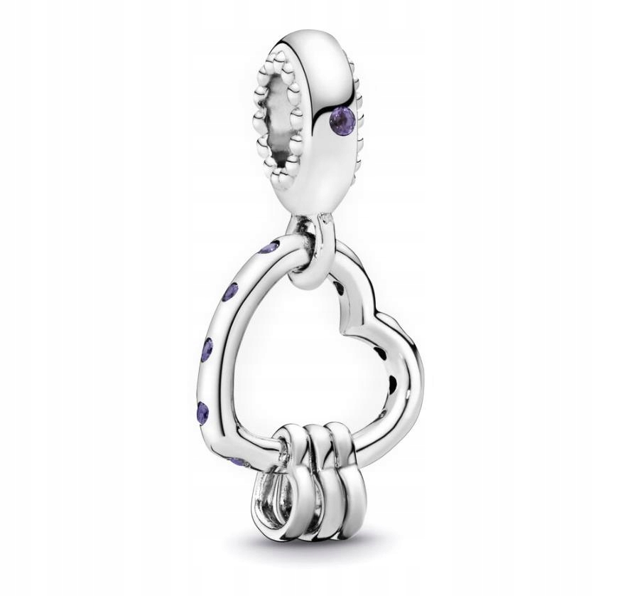 Stříbrný přívěsek Ag 925 Charms srdce CH01121_19