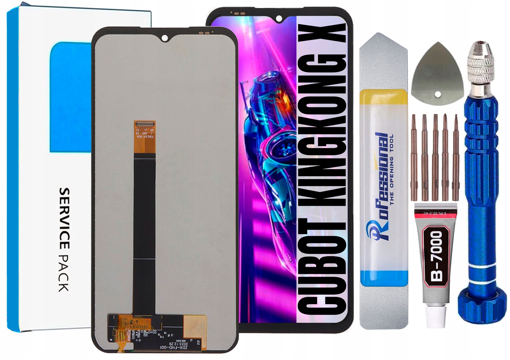 Displej Pro Cubot King Kong X Originální LCD Displej