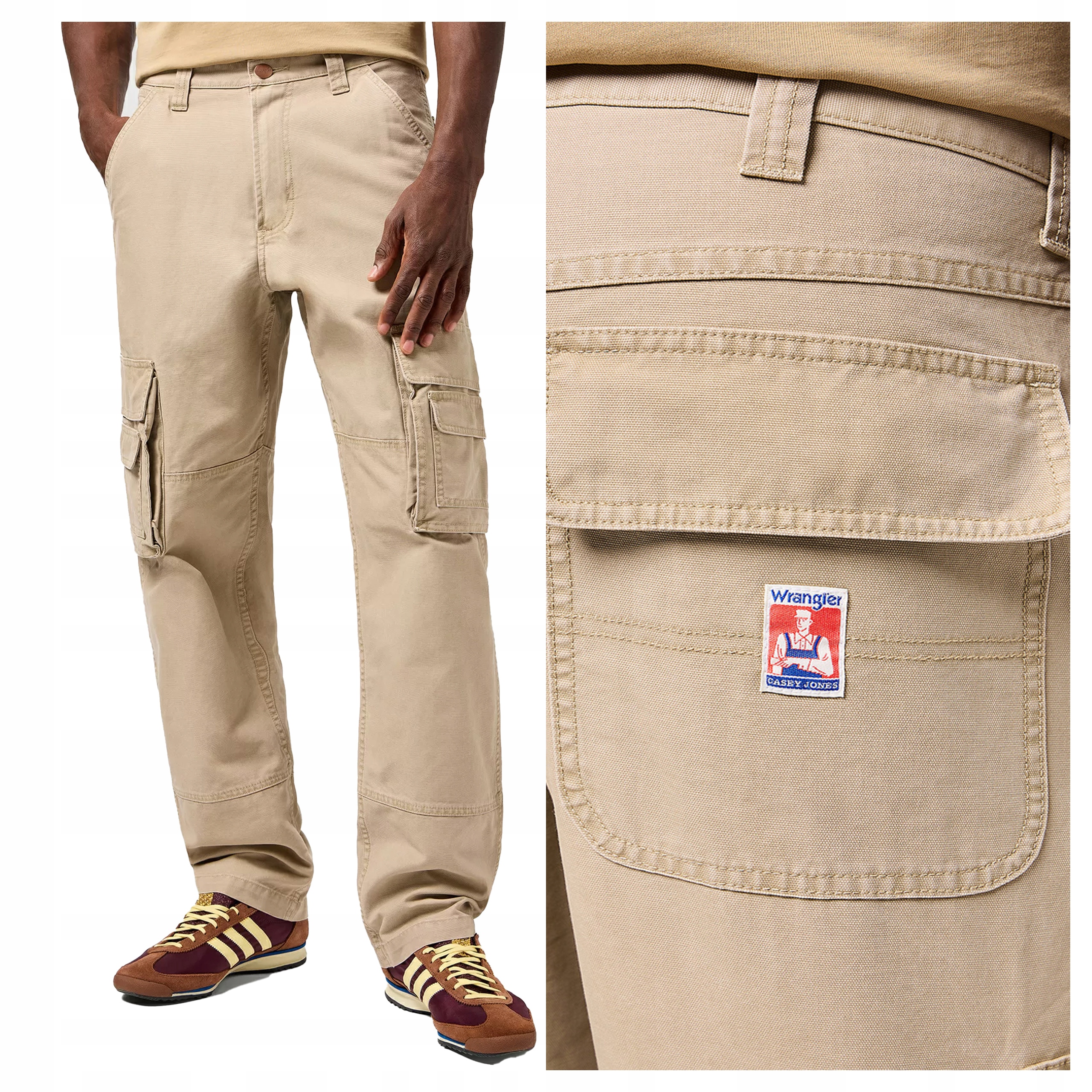 Wrangler Cj Rel Cargo Pant W32 L34 Pánské kapsáče