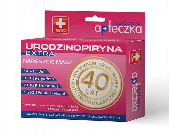 

Tabletki Na 40STE Urodziny Dla Kobiet