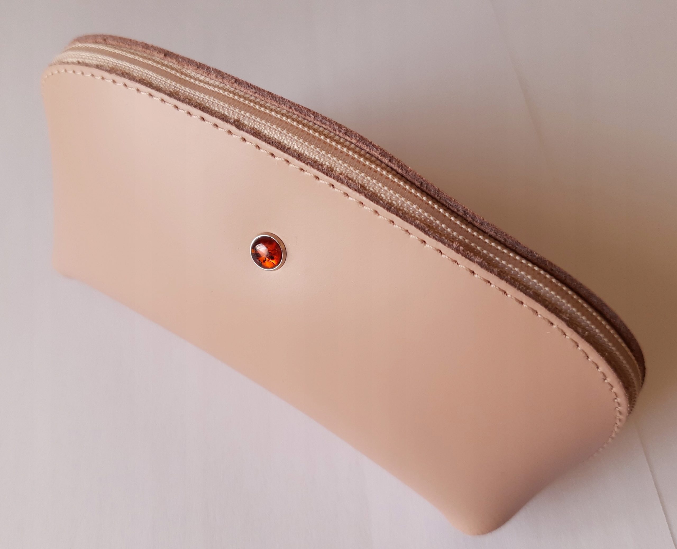 MAŁA KOSMETYCZKA NUDE BATYCKI [nowa]