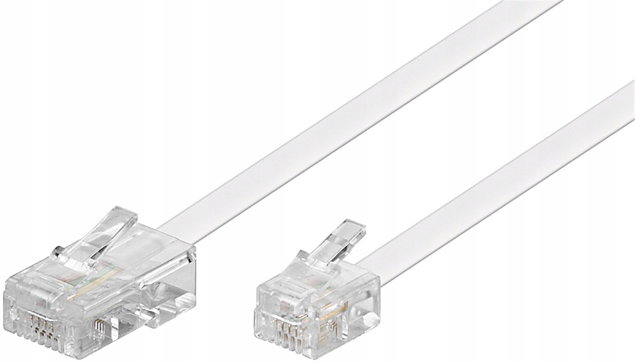 

Kabel modularny RJ45 (8P4C) RJ11/RJ14 (6P4C) 6 m