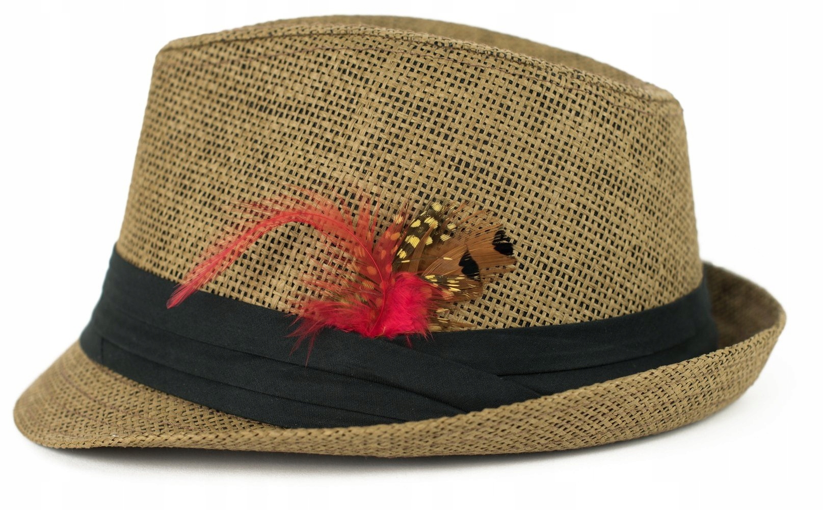 

Szaleo Kapelusz Trilby Waga piórkowa cz21191-1