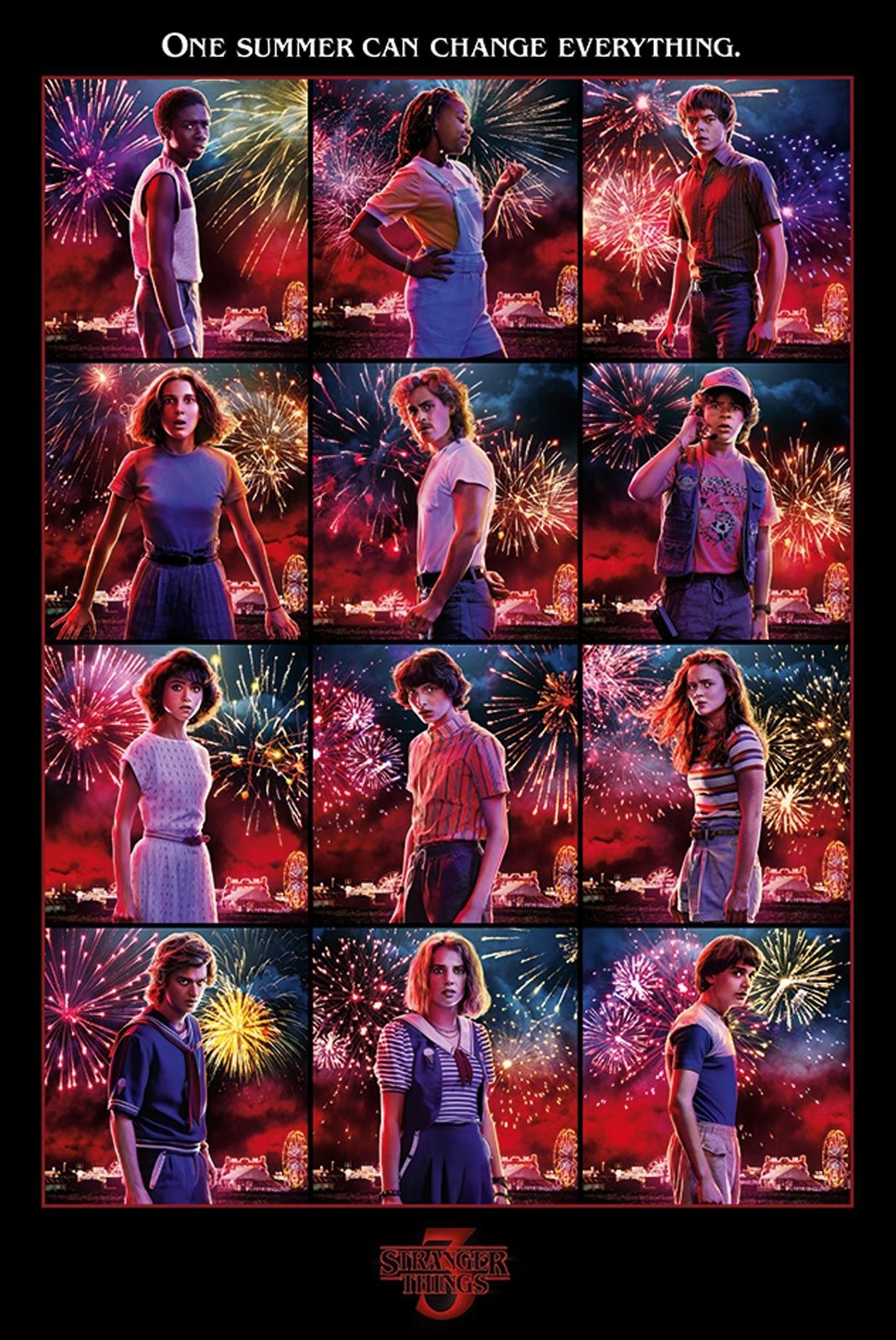 

Plakat Stranger Things 3 Bohaterowie 61x91,5 cm