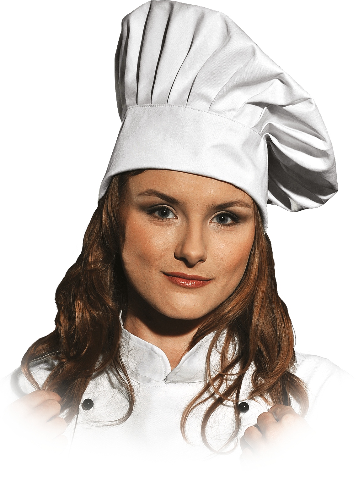 

Czapka gastronomiczna damska biała Lh-hater XL
