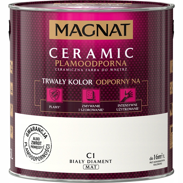 MAGNAT CERAMIC BIAŁY DIAMENT C1 5L