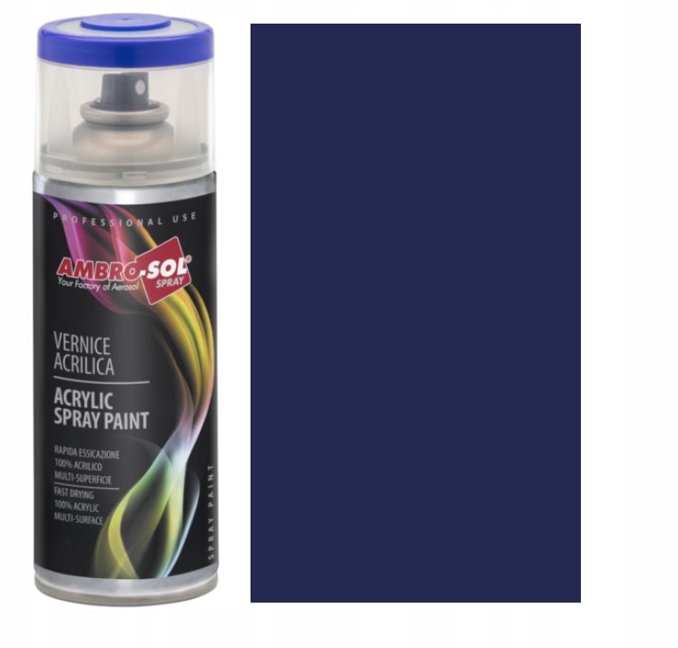 

Uni. lakier akrylowy Niebieski Ciemny RAL5022