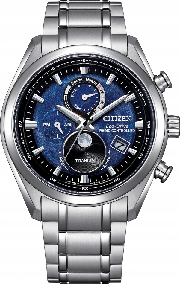 Zegarek męski Citizen BY1010-81L granatowy sportowy do pływania
