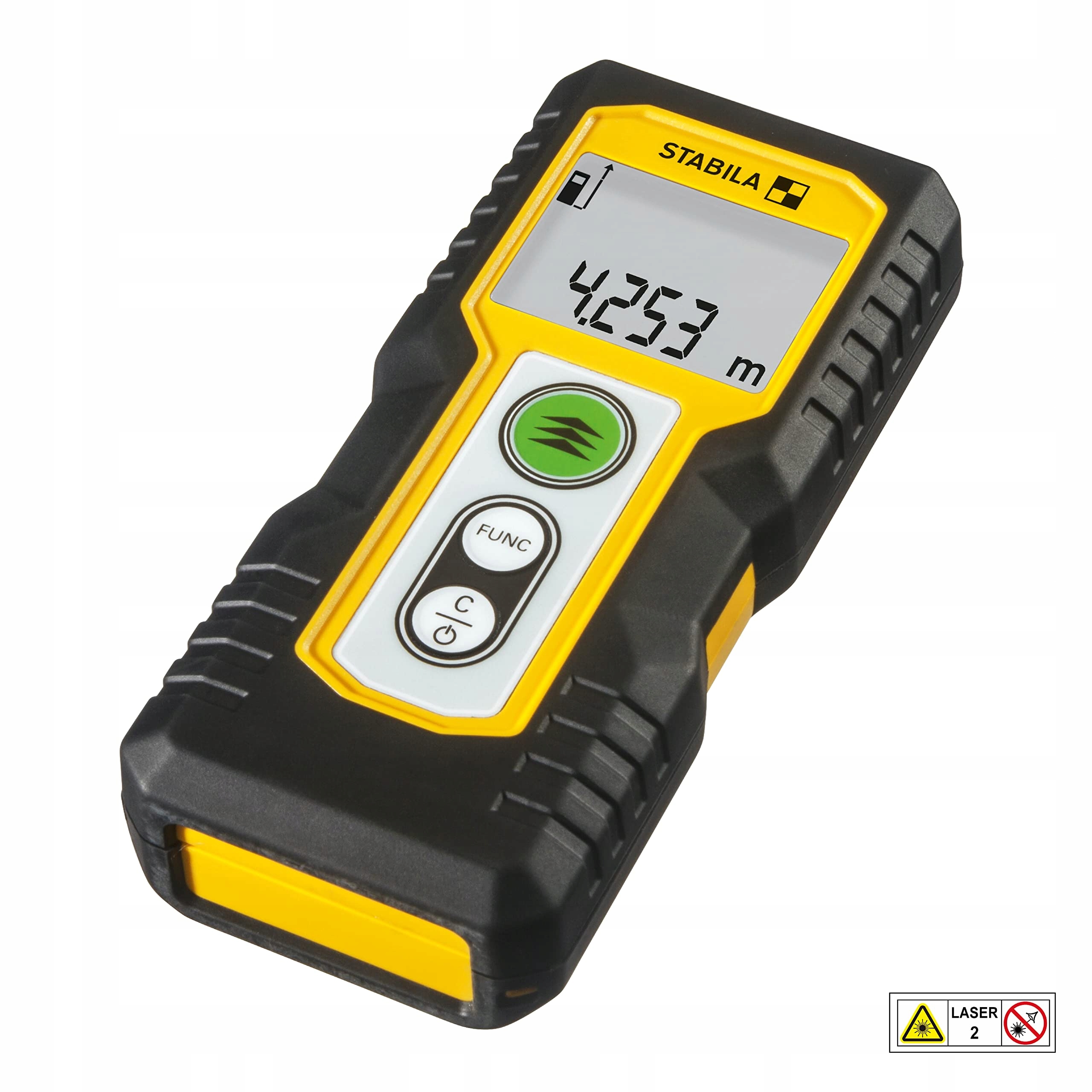 STABILA LD 220 Laserowy Dalmierz 50m IP54 Baterie W Zestawie — miniatura 2