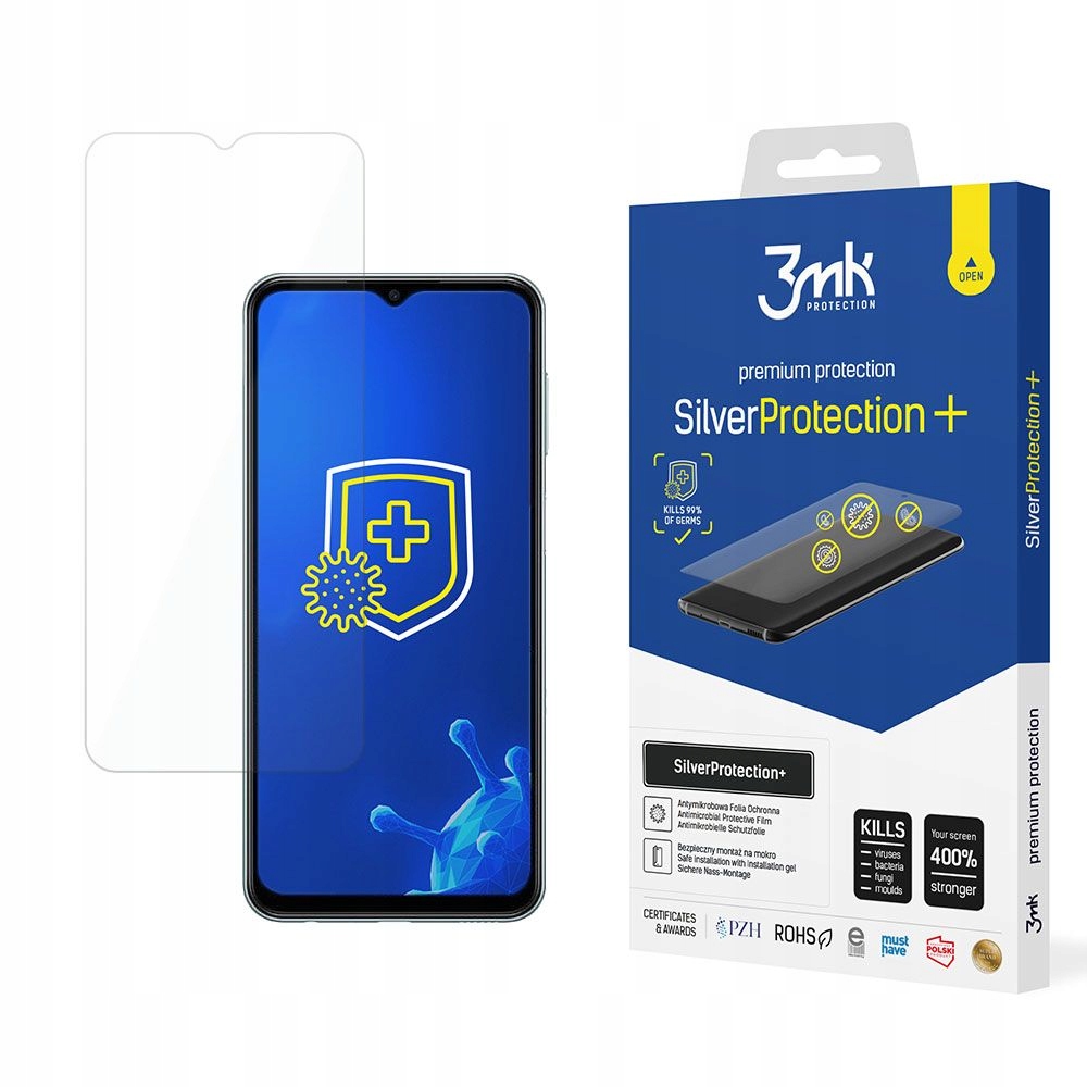 Folia ochronna do Samsung Galaxy M23, na ekran, 3mk SilverProtection+