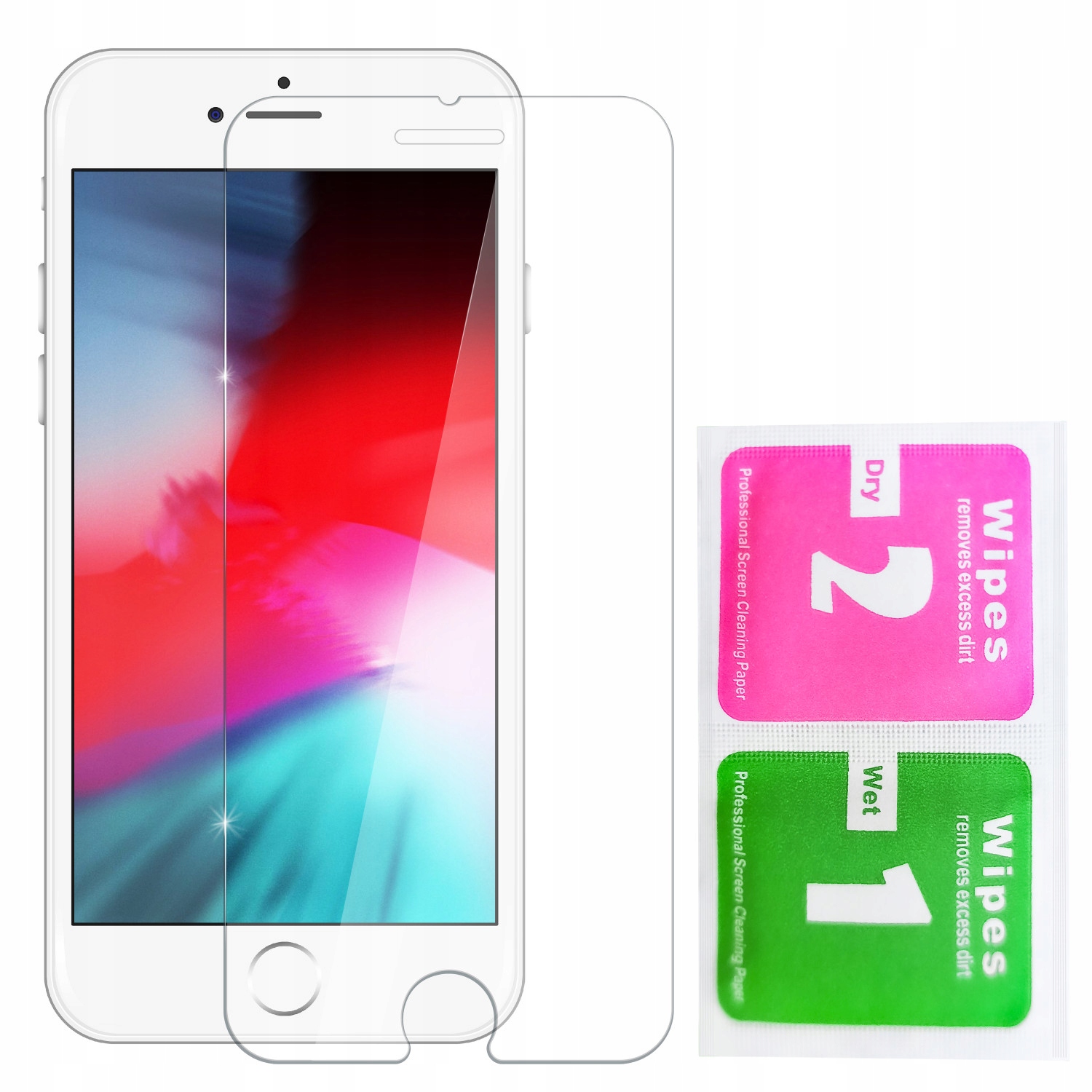 

Szkło Hartowane Szybka Ochronna do Iphone 7 8 Plus