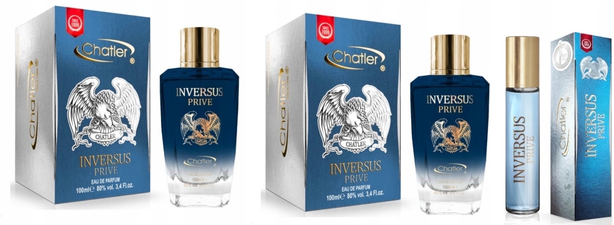 Chatler Inversus Prive 2x100+30 ml parfémovaná voda