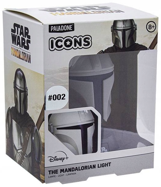 LAMPKA GWIEZDNE WOJNY STAR WARS MANDALORIAN Icon Zasilanie bateryjne