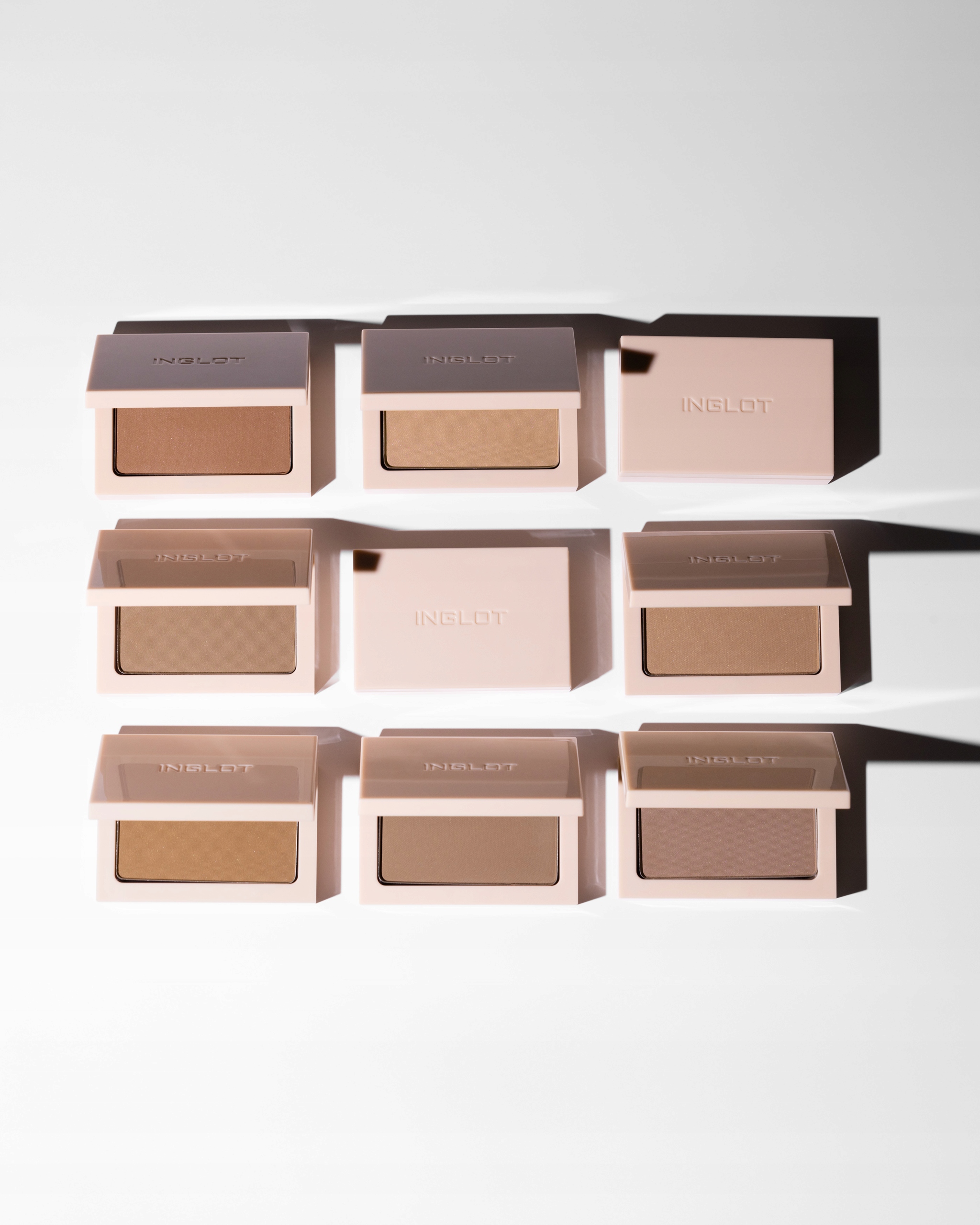 Puder do modelowania twarzy HD FREEDOM SYSTEM 507 INGLOT Rodzaj prasowany