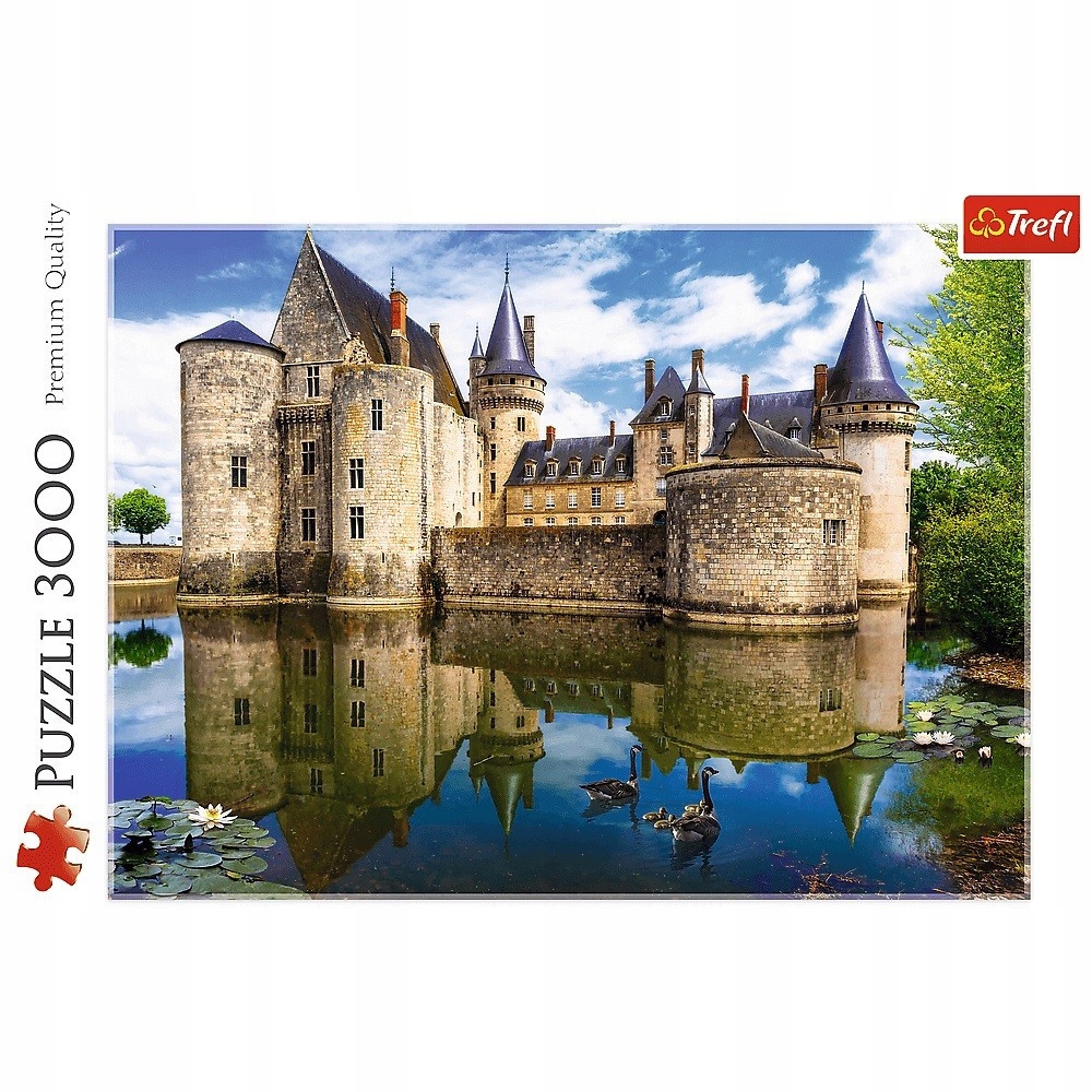 PUZZLE 3000 ZAMEK W SULLY SUR LORIE FRANCJA 0755