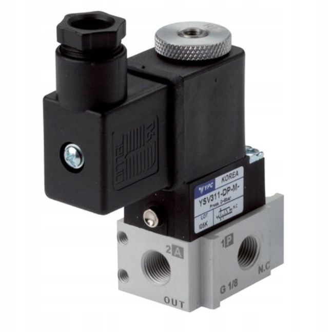 Elektroventil YSV311-DP 3/2 1/8" N.c. Normálně Uzavřený Ypc