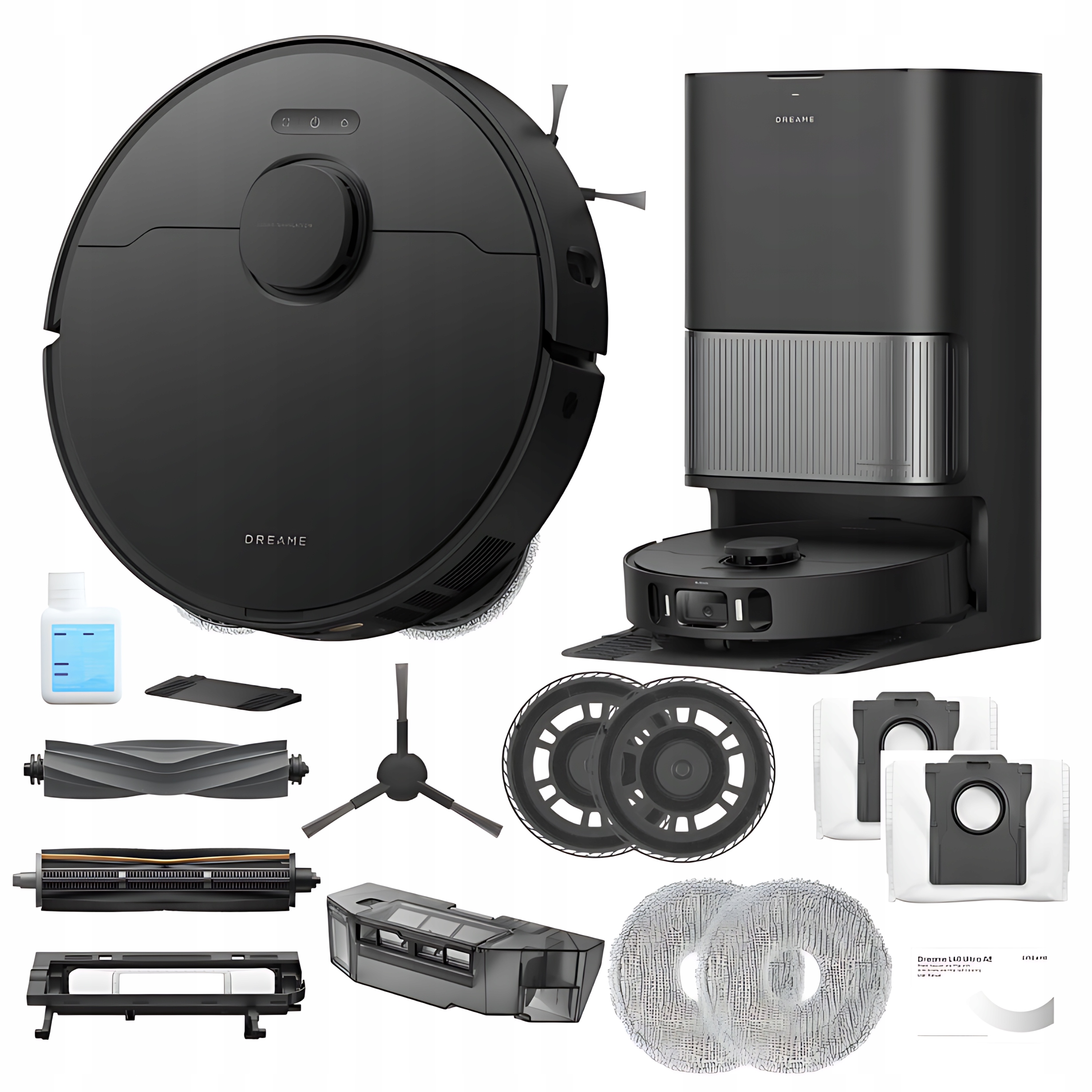 Robot Sprzątający Dreame L40 Ultra Ae Czarny Mopujący Kamerą Rgb Stacja