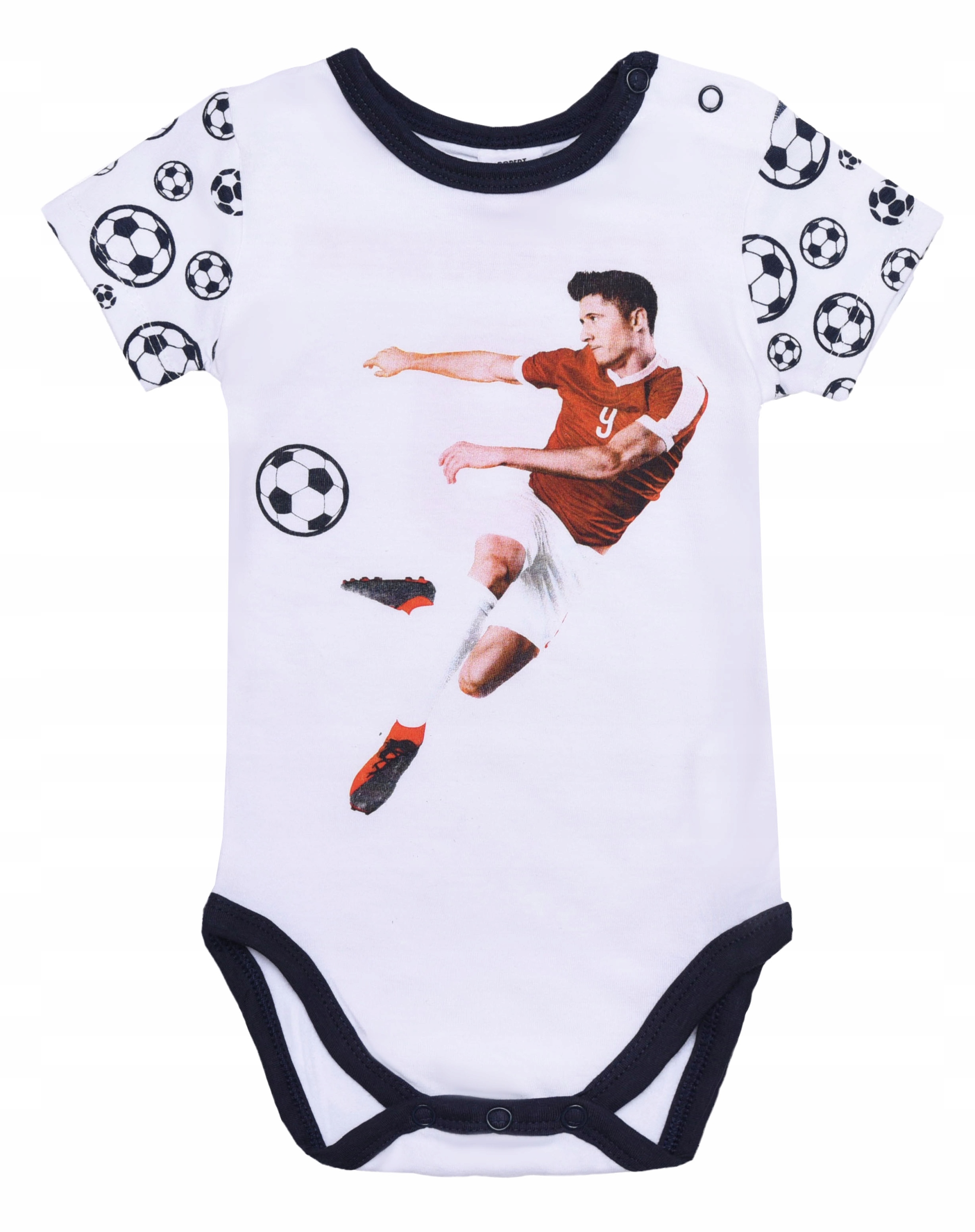 

Body Niemowlęce Robert Lewandowski 62 Białe