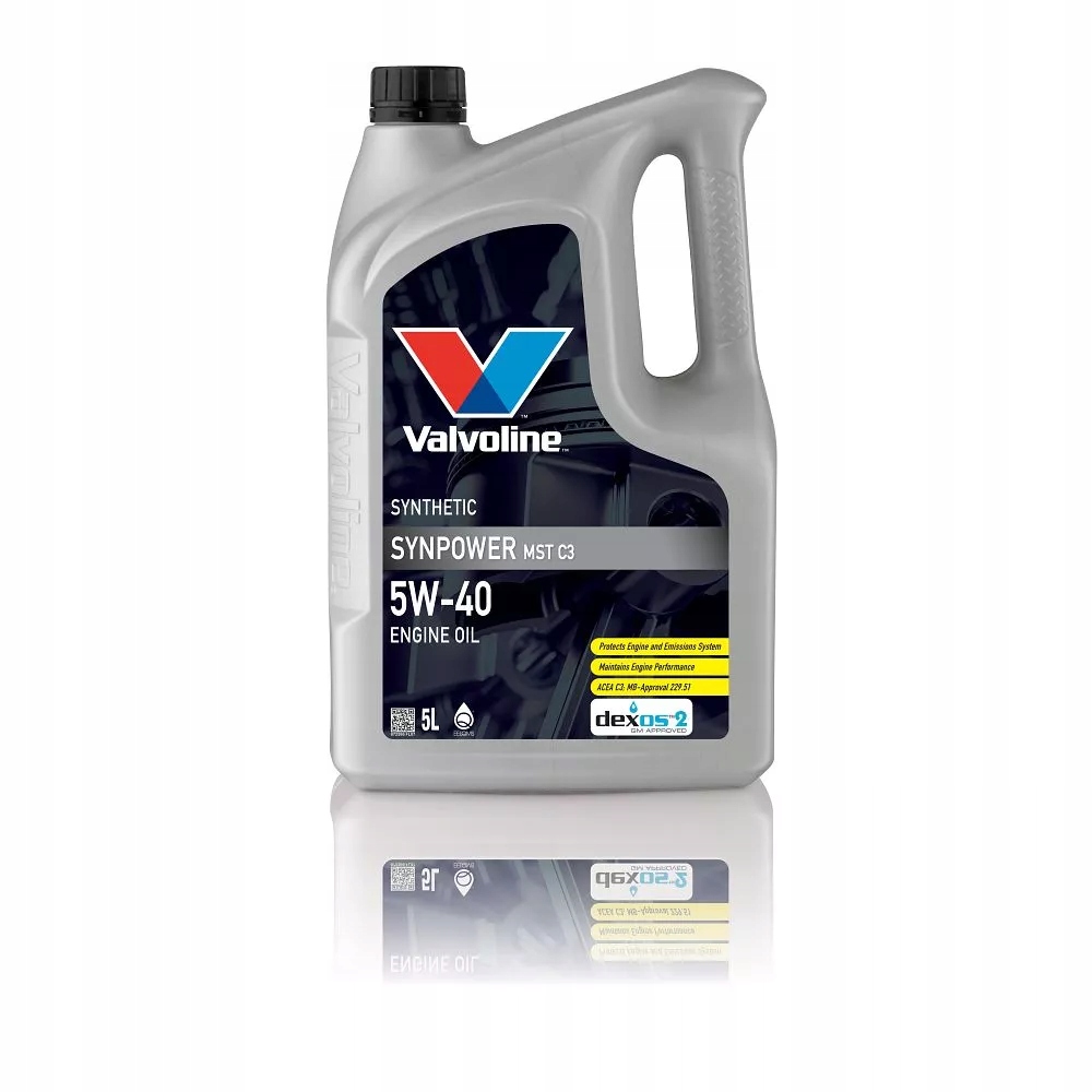 Motorový olej Synpower (5L) Sae 5W40 Api Cf Sm Sn Acea A3 B4-04 C3-10 Bmw