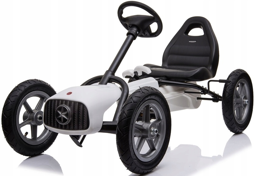 Wielki Gokart do 50kg Na Pedały Pompowane Koła Jeździk Hamulec Ręczny 1903