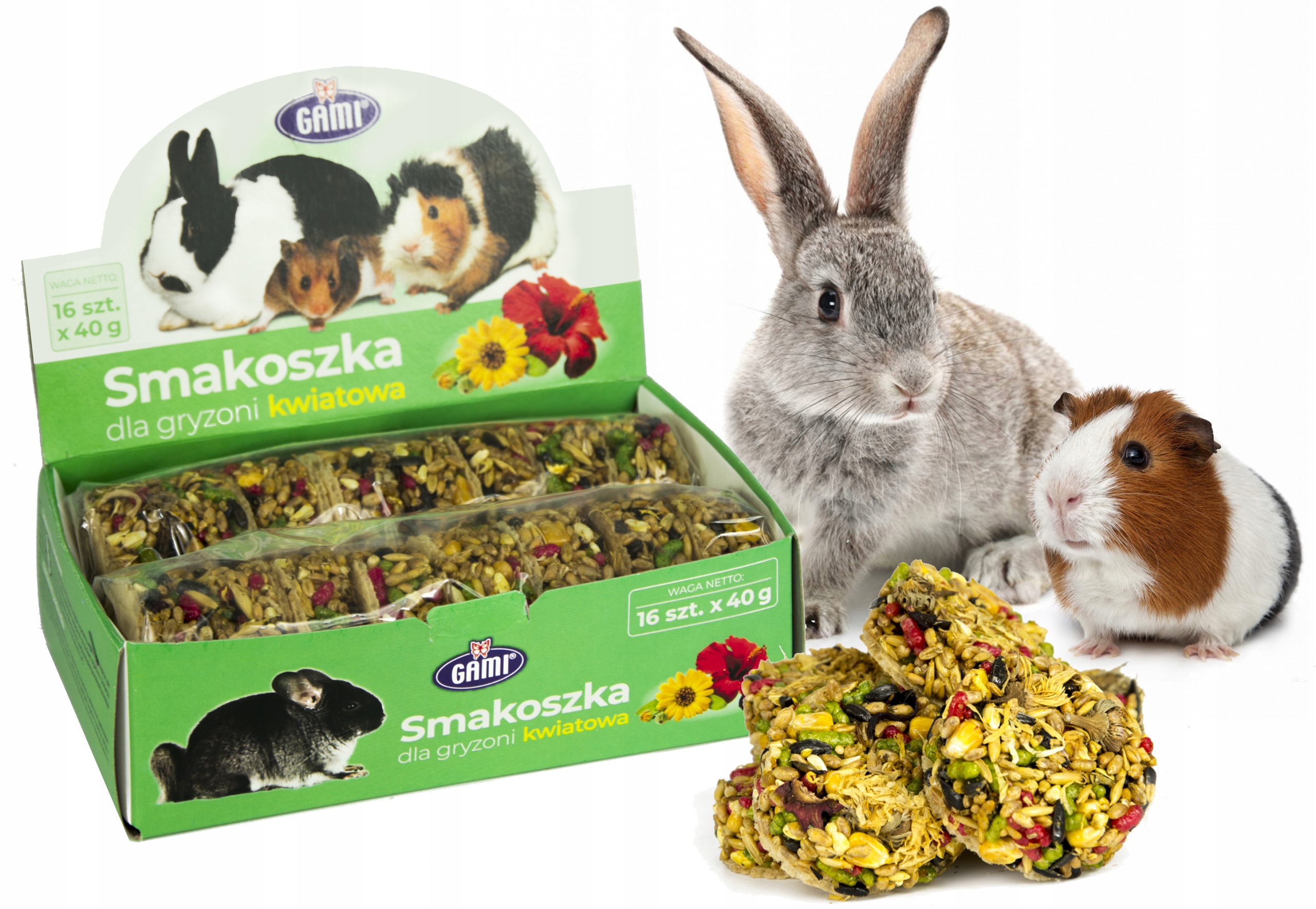 SMAKOSZKA KARMA POKARM DLA KRÓLIKA ŚWINKI CHOMIKA
